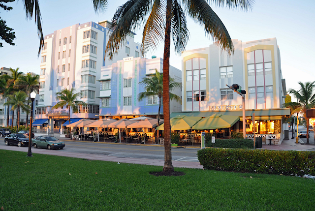 Estabelecimientos en Ocean Drive en Miami
